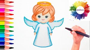 Как нарисовать ангела