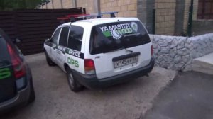 Переезд из Оренбурга в Москву.  Перегон двух автомобилей на жесткой сцепке