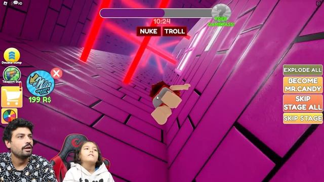 ŞEKER CANAVARININ FABRİKASINDAN KAÇIYORUZ ? ROBLOX ESCAPE MR. CANDY'S STORE OBBY! смотреть онлайн