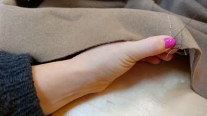 Как сделать вспушной шов