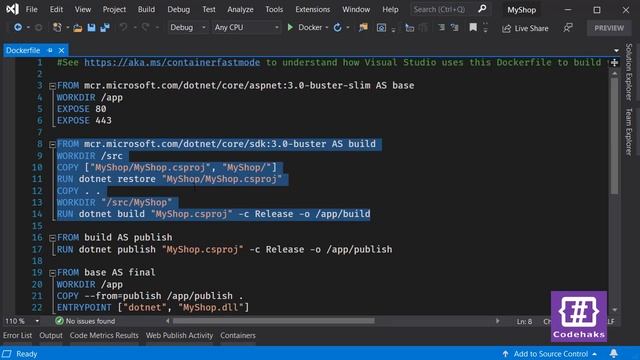 03 Docker p3 image aspcore смотреть онлайн