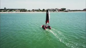 Яркат борт №077 ⛵ Азовское море. Крым. Казантип. 2020