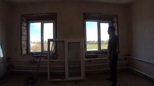 Монтаж металлопластиковых окон.