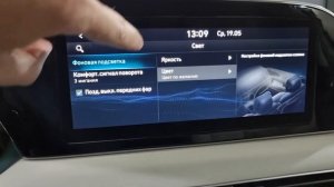 Установка цифровой приборной панели и подсветки консоли Palisade