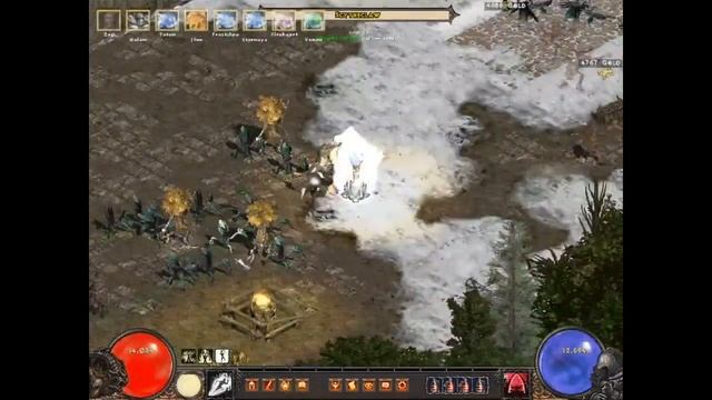 Diablo 2 - Median XL: Sigma Σ 2.0.3 - Totem Necromancer (Soulbond) смотреть онлайн