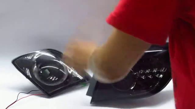 CrazyTheGod MAZDA 3 2003-2009 BK WAGON LED Tail Rear Light V1 SMOKE for MAZDA