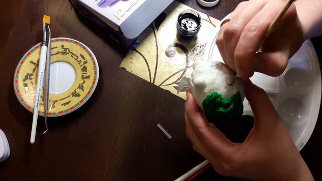Джокер. Djoker ёлочная игрушка. Делаем своими руками.