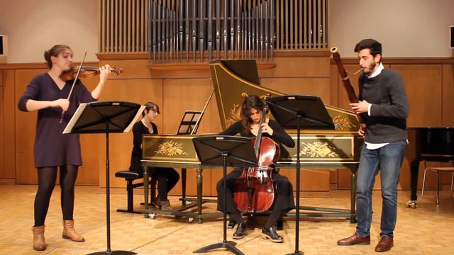 Motus Animi - G. Brescianello Trio Sonata in G minor - Allegro смотреть онлайн