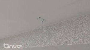 Монтаж карниза электрокарниза Onviz