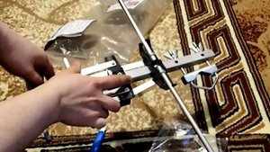 Уличная ТВ антенна Rolsen RDA 400 распаковка