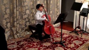 Adagio and Allegro by B. Marcello from Suzuki Cello book 4