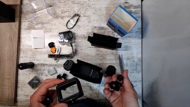 Распаковка и тест экшн камеры EKEN H5s Plus смотреть онлайн
