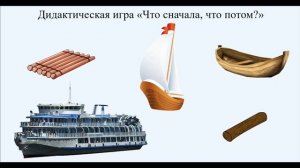 Занятие для детей старшего дошкольного возраста по теме «Водный транспорт»
