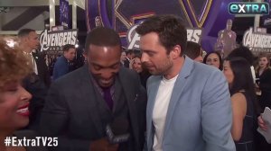 Anthony Mackie and Sebastian Stan auditioning for their show for 47 whole ass minutes