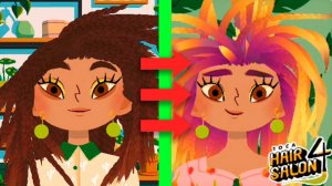 Салон красоты ТОКА БОКА Прически для девочек и мальчиков в игре Toca boca Hair Salon 4