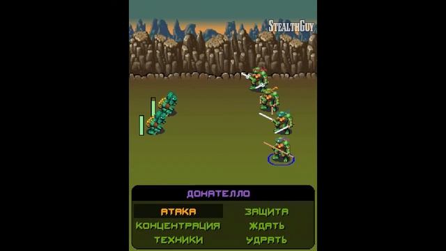 Java TMNT: Ninja Tribunal Walkthrough/Прохождение на русском