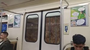 Метро Санкт-Петербурга. Участок Электросила - Фрунзенская на метропоезде 81-717/714 «Номерной»