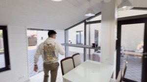 Модульная готовая баня под ключ - проект бани барнхаус