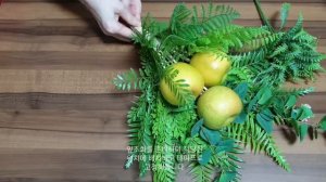 20 자연의 느낌 과일 부케 과일 꽃다발 선물 Fruit Bouquet Gift