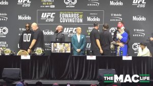 UFC 296 Press Conference: Leon Edwards vs. Colby Covington (Full)