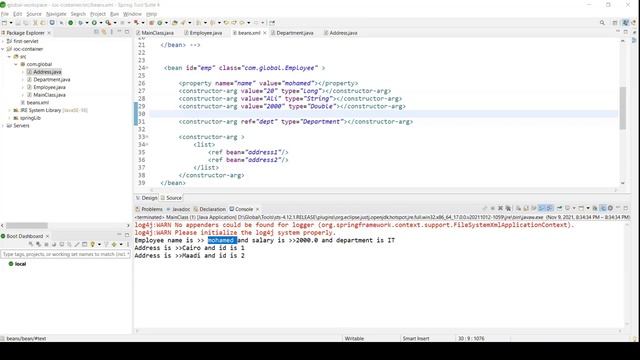 02-4 Spring Boot Tutorial- Constructor Injection and Bean Scope - Arabic [بالعربي] смотреть онлайн