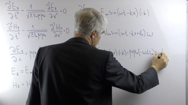 Оптика Лекция 2 часть 1 Решение для плоской электромагнитной волны смотреть онлайн