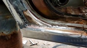 Ремонт/сварка кузова Хёндай Галлопер 2. Переварка порогов без шпаклёвки !