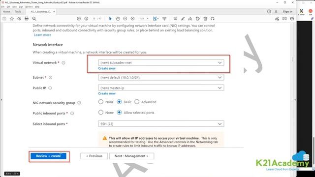 Install Node K8s Cluster | Setup Kubernetes Cluster | Kubernetes Training | K21Academy