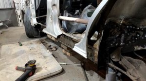 Ланос, которого нет. Часть 2. Сварка правой стороны.