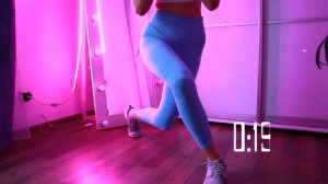 УБИРАЕМ УШКИ И ОКРУГЛЯЕМ БЕДРА ДОМА??УПРАЖНЕНИЯ НА КРАСИВЫЕ БЁДРА | Как убрать галифе на бёдрах