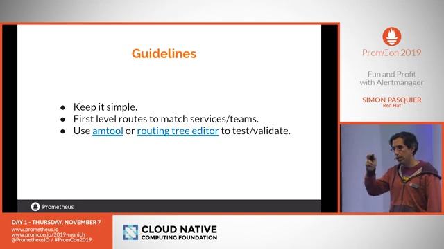 PromCon EU 2019: Fun and Profit with Alertmanager смотреть онлайн