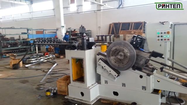 Машина для намотки и штамповки двигателя с осевым магнитным потоком смотреть онлайн