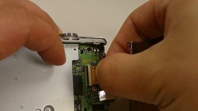 Panasonic Lumix DMC-FP1 digital camera. Loose connection causes white blank LCD screen. FIXED смотреть онлайн