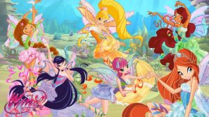 Школа Фей 5 песня трансформации Гармоникс / Winx Club Harmonix Russian