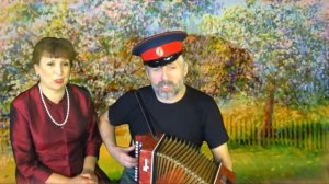 Душевная песня Черноглазый. (казачий дуэт "Думы")