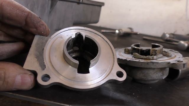 Как устранить стук в двигателе ( ГБЦ ) от осевого смещения распредвала. смотреть онлайн