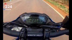 SUZUKI GSX S750---TOP SPEED |Velocidad maxima| |Aceleración|