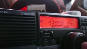 Диапазон 40м вечером 27.06.22г