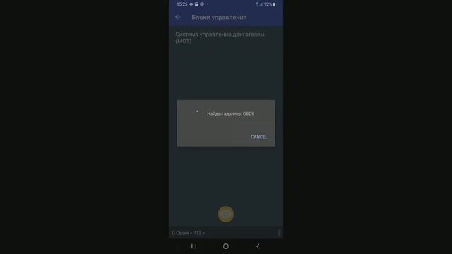 Диагностика F650GS  с помощью MotoScan и ELM327