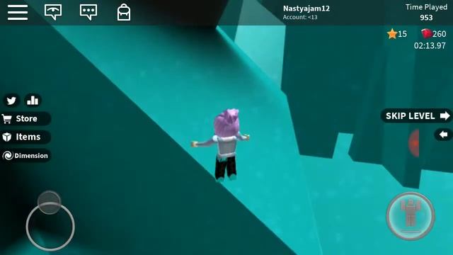 СКОРОСТНОЙ ПАРКУР В РОБЛОКСЕ. ROBLOX смотреть онлайн