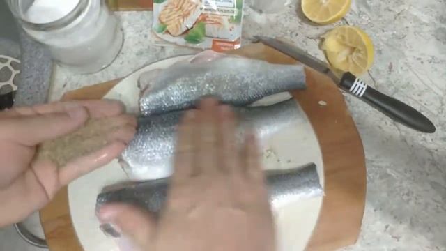 Сибас на гриле Travola