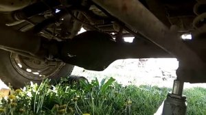 Снятие переднего моста Нива 1990г.(1)