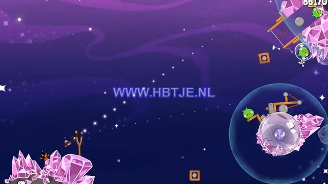 Angry Birds Space Cosmic Crystals 7-16 3 stars смотреть онлайн