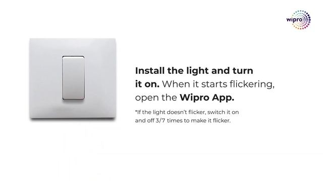 Wipro Smart Light | Connect your smart light to the Wipro Next Smart Home App