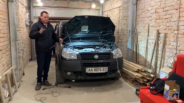 Штатив для LED прожектора из старой микрофонной стойки. Просто и удобно смотреть онлайн