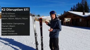 K2 Disruption piste skis 2021; in-depth test