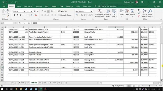 MEMBUAT LAPORAN KEUANGAN USAHA MANUFAKTUR (USAHA RESTO/KULINER) DENGAN MICROSOFT EXCEL - PART 2 смотреть онлайн