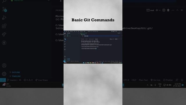 How to commit in Git | 5 Git Commands for Beginner | Basic Git Commands | Git Commands in 60 second