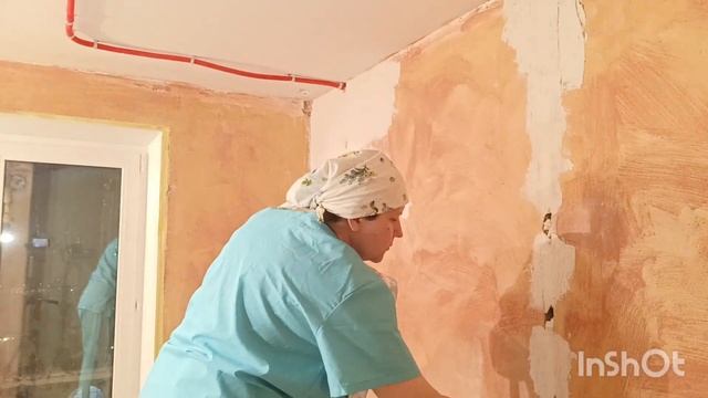 Как заделать штробу после электрика