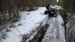 Весенняя покатушка на квадроциклах CF MOTO X8